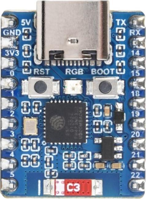 Immagine prodotto WaveShare Scheda di sviluppo ESP32-C6 Zero Mini con header
