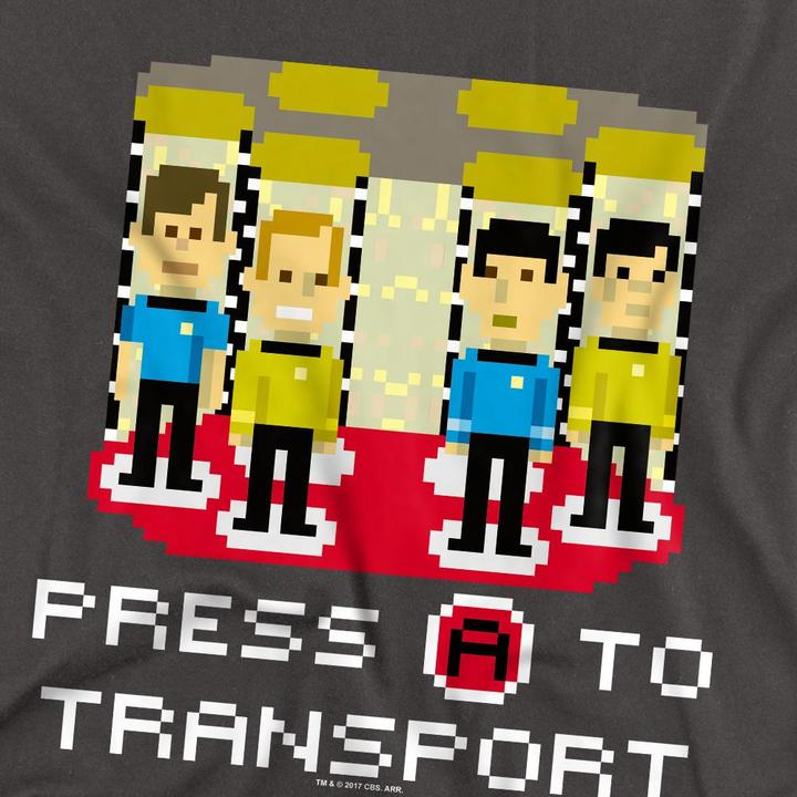 Produktbild Press A to Transport TShirt (L)
