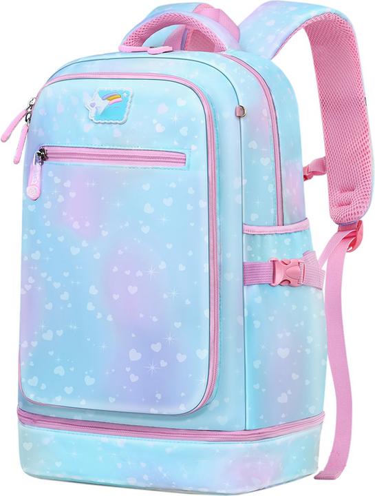 Image du produit Only-Bags.Store Sac à dos 2 en 1 & sac à pain isotherme, sac à dos scolaire pour les élèves du primaire