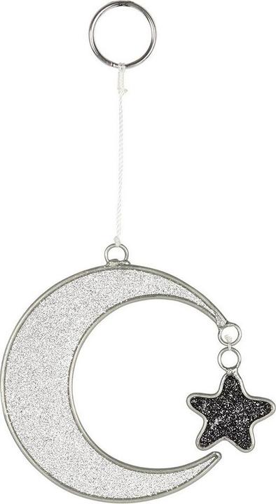 Actual product image Something Different Suncatcher Mystical Crescent Moon