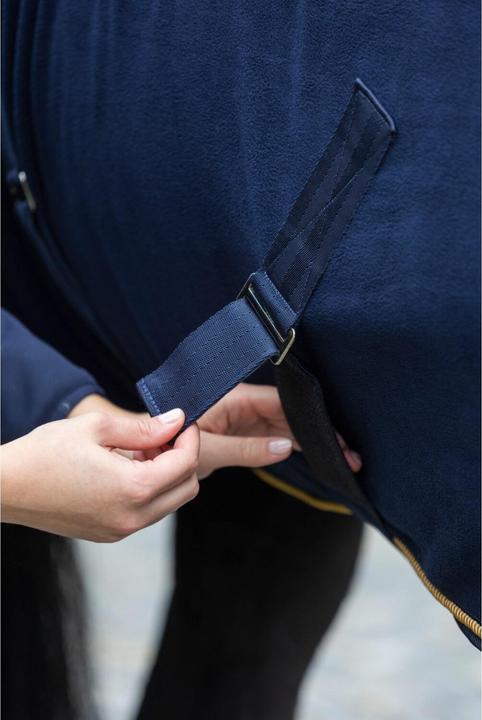 Produktbild Kerbl Fleecedecke RugBe Royal dark navy, 145cm (195 cm)