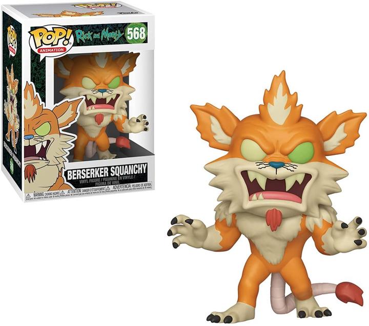 Actual product image Funko POP! - Rick and Morty: Berserker Squanchy