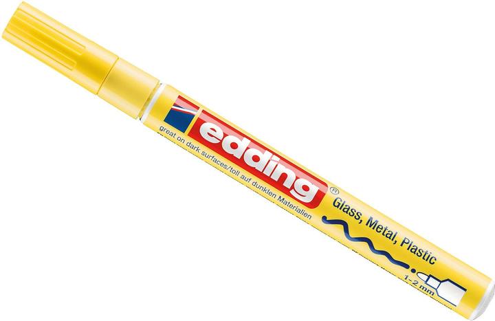 Image du produit Edding 751 - Marqueur à peinture (Jaune, 1 mm, 10 x)