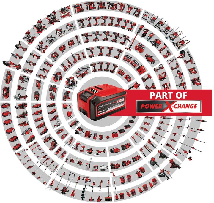 Actual product image Einhell GE-CT 18 Li Solo (Plastic knives)