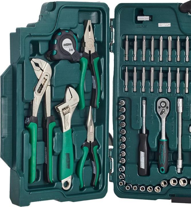 Produktbild Mannesmann Universal-Werkzeugkoffer M29085 (89 Teile)