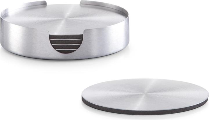 Productafbeelding Zeller Present Glazen onderzetter (6 x, Glazen onderzetter)