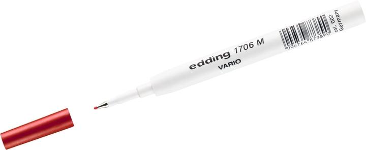 Actual product image Edding 1706 Vario (Refill, Red, 0.50 mm)