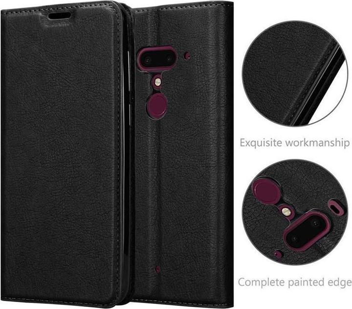 Produktbild Cadorabo Book Invisible Magnet Cover (HTC U12+)