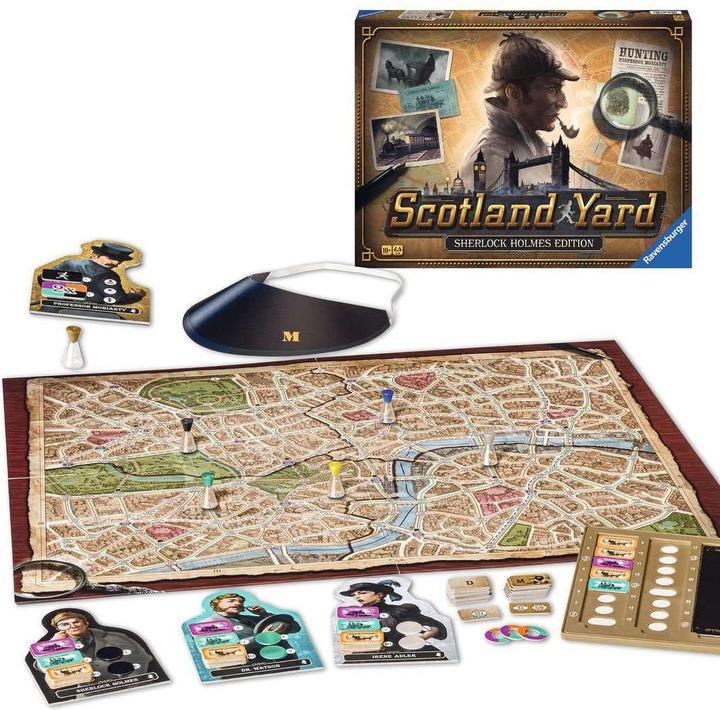 Produktbild Ravensburger Sherlock Holmes Scotland Yard (Deutsch, Französisch, Niederländisch, Italienisch, Englisch)