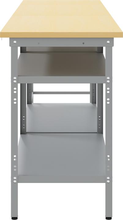 Produktbild VidaXL 3-teiliges Werkbank-Set aus grauem Stahl