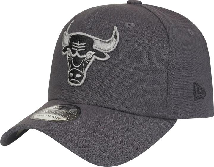 Produktbild New Era 39Thirty Stretch Cap - Chicago Bulls graphite - M/L (M/L)