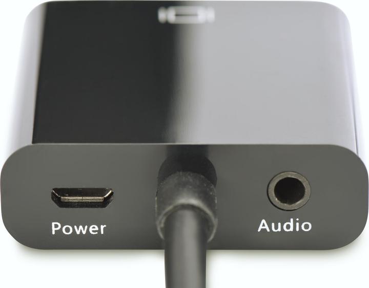 Image du produit Digitus Micro-HDMI vers (VGA, Prise jack, 10 cm)