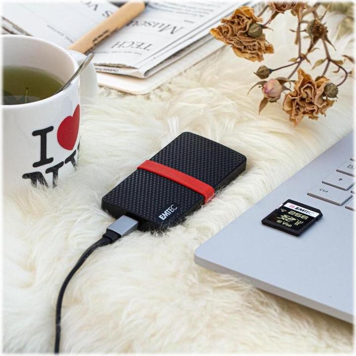 Image du produit Emtec X200 Portable SSD Power Plus (128 Go)