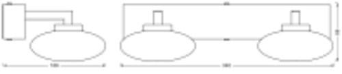 Produktbild Ledvance Smart+ Wifi Orbis Wall Elypse (1000 lm)