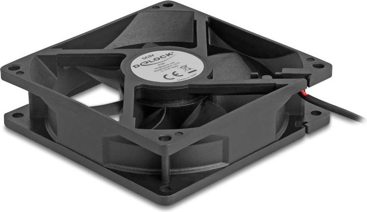 Produktbild Delock Axiallüfter 5 V DC, 92 x 92 x 25 mm schwarz (92 mm, 1 x)
