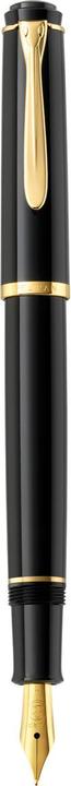 Pelikan Füllhalter P200 Schwarz B Etui (Schwarz-Rot, 1 x)