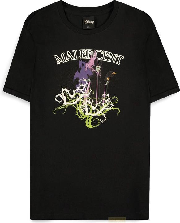 Actual product image Villains Maleficent Gel Printed Women's Tshirt (L)