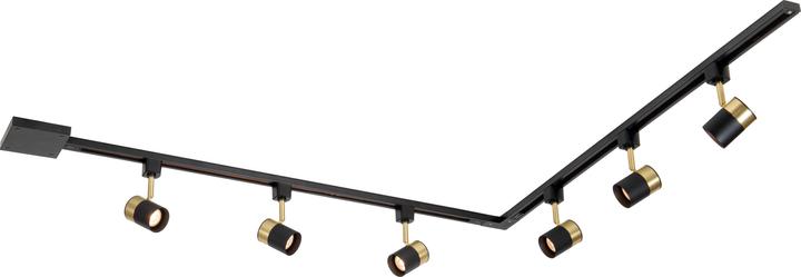 Immagine prodotto Lucide TRACK - Basic SET - Sistema di binari - Nero 09950/00/30