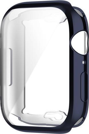 Produktbild Cover-Discount Apple Watch 45mm - Gummi Schutz Case dunkelblau