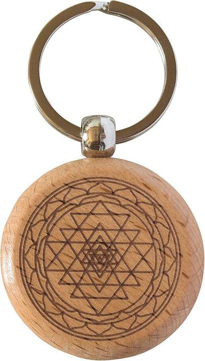 Saraswati Schlüsselanhänger Shri Yantra.AH103