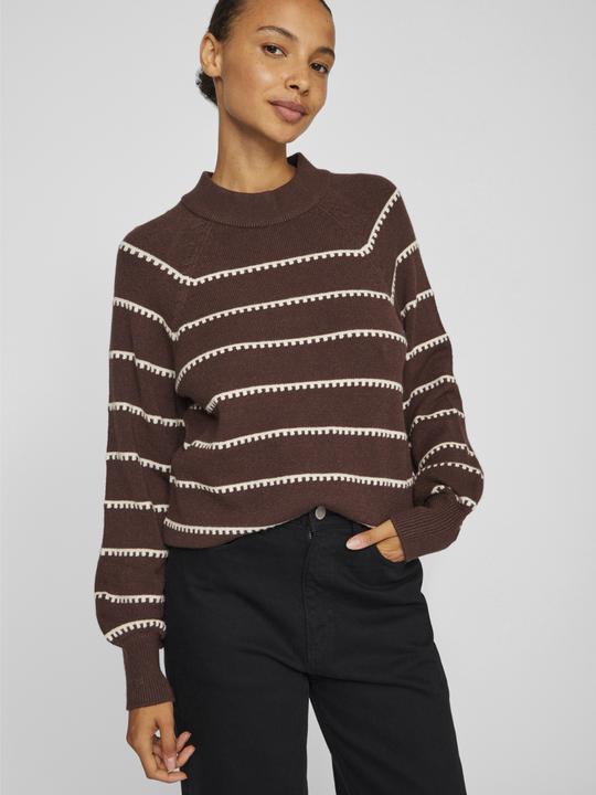 Image du produit Vila Pull en maille rayée (XS)