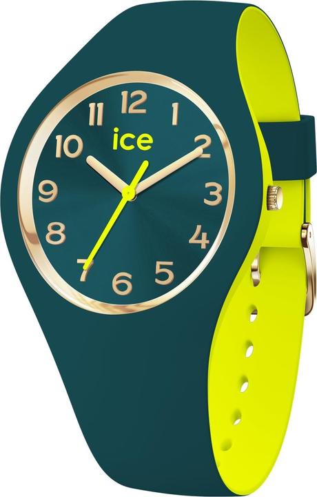 ICE Watch Ice Duo Chic Dark Green Lime (Analoguhr, 34 mm)