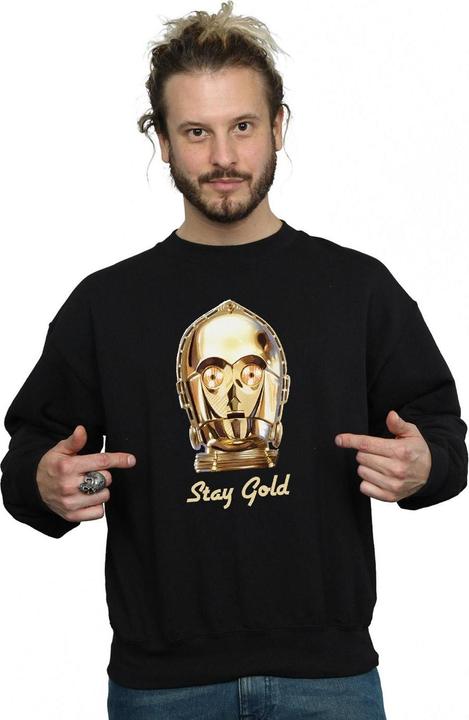 Image du produit Star Wars - Sweat THE RISE OF SKYWALKER C-3PO STAY GOLD - Homme (4XL)