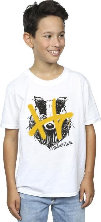 Immagine prodotto Hufflepuff Pop Spray Maglietta Ragazzi (104)