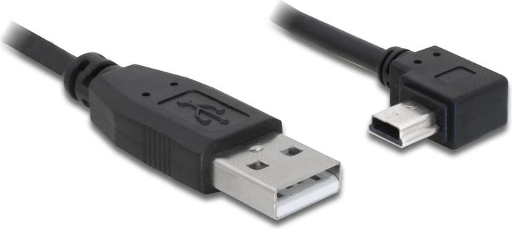 Produktbild Delock USB-A - USB mini-B gewinkelt (5 m, USB 2.0)