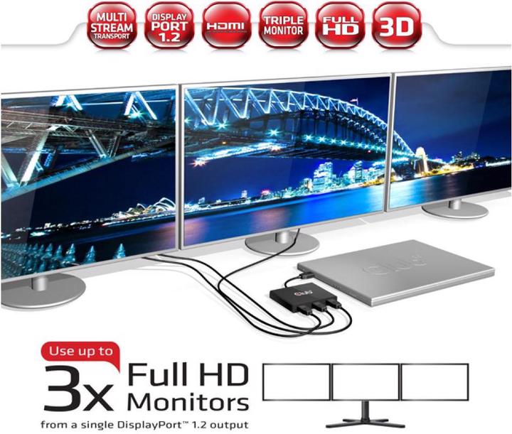 Produktbild Club 3D Multi Streaming Transport Hub