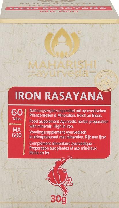 Actual product image Maharishi Ayurveda Eisen Rasayana (60 Piece, Pills, 30 g)