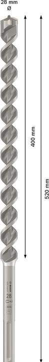 Produktbild Bosch Professional Zubehör Hammerbohrer SDS max-4 28 x 400 x 520 mm (28 Millimeter)