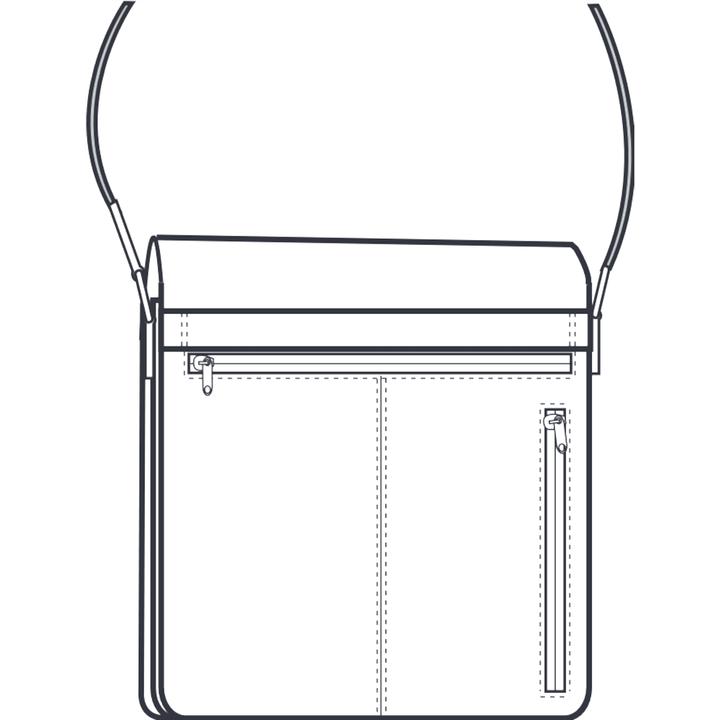 Actual product image Jost Shoulder Bag Stockholm Shoulder Bag Flap S