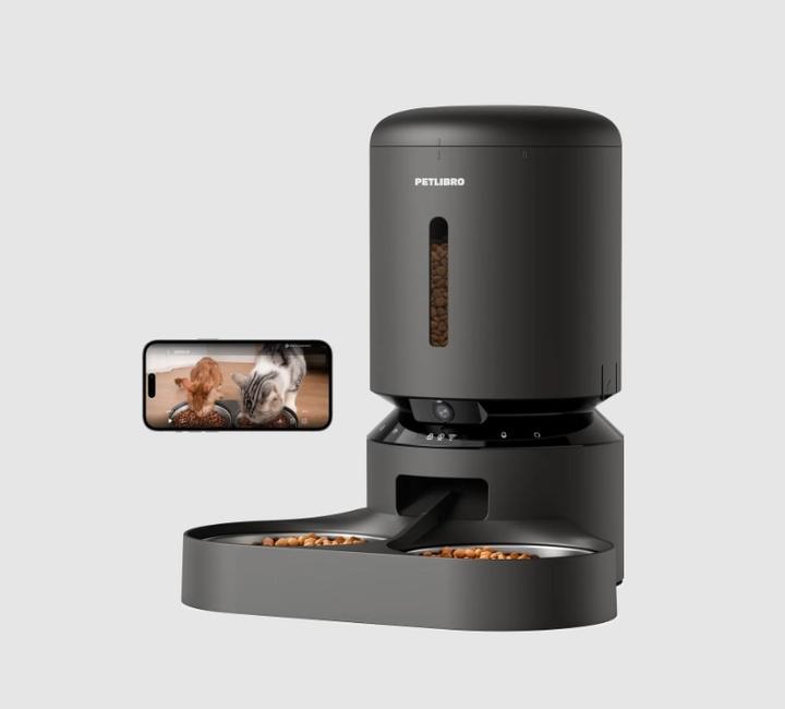 Immagine prodotto Petlibro Vassoio per alimenti doppio con fotocamera (5 l)