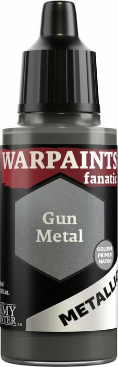 Produktbild The Army Painter Metallic-Farbe Warpaints Fanatic Metallic: Gun Metal 18 ml