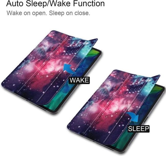 Actual product image MU Style Triple folding cover with pattern (IPad Pro 11 (2020))