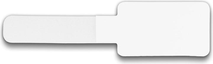 Immagine prodotto Delock Fascetta in velcro autoadesiva bianca 90 mm x 24 mm (Fascette in velcro, 90 mm, 10 pz.)