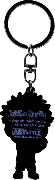 Actual product image ABYstyle JUJUTSU KAISEN Yuji Itadori PVC Keyring, Multicolored, H. 5,8 cm x L. 3,5 cm