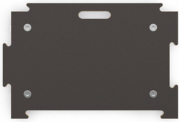 Actual product image Wagner System CONNECT transport dolly with MaxiGRIP, MM 1381, LxW 590 x 390 mm, max. load 250 (250 kg)