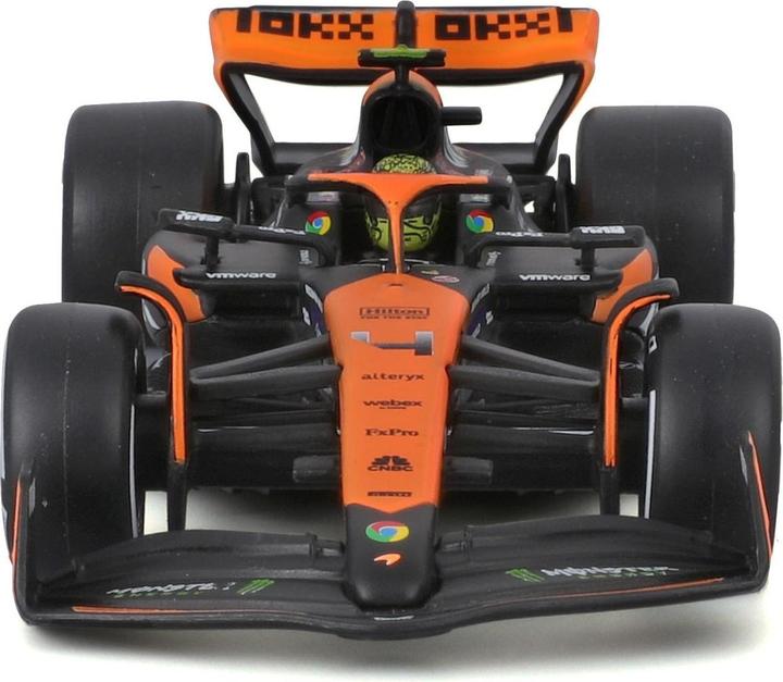 Actual product image Bburago McLaren F1 MCL38 1/43 Norris 2024