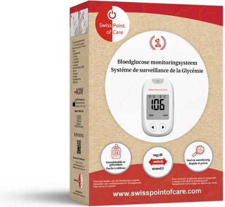 Swiss point of care Extra starter package (Glucose monitors)