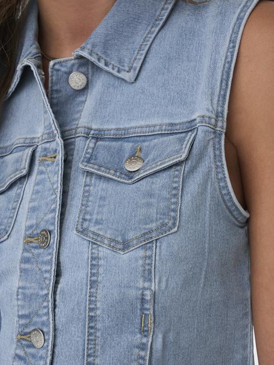 Immagine prodotto Only Gilet in denim con collo alto (S)