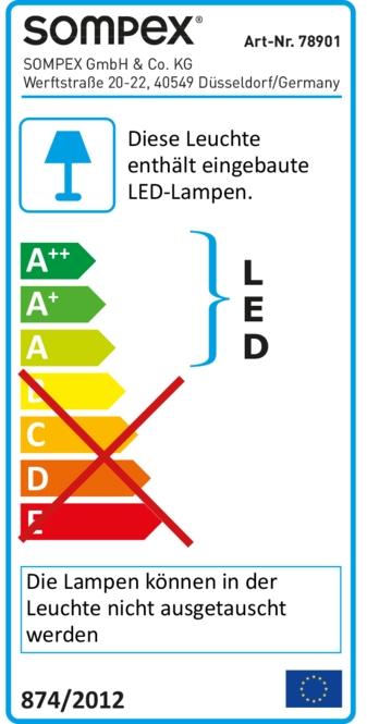 Energy Label Sompex sting (400 lm)