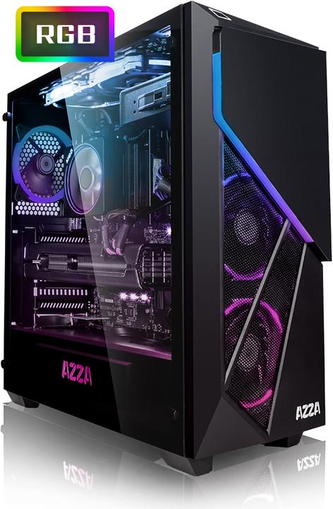 Megaport Gaming PC (AMD Ryzen 5 3600X, 16 GB, 480 GB, Radeon RX 5700)