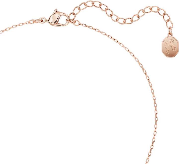 Image du produit Swarovski Nice Collier Plume Blanc Or rose (Métal Swarovski, 38 - 43 cm)