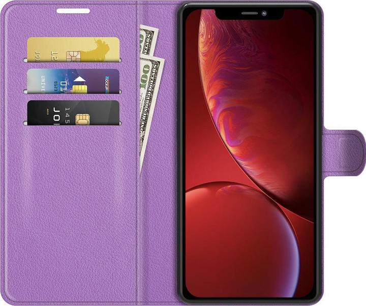 Image du produit Cover-Discount iPhone 13 mini - étui en cuir violet (Apple iPhone 13 mini)