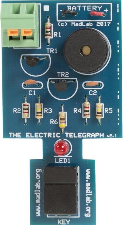 Immagine prodotto Whadda Kit telegrafo elettrico Madlab