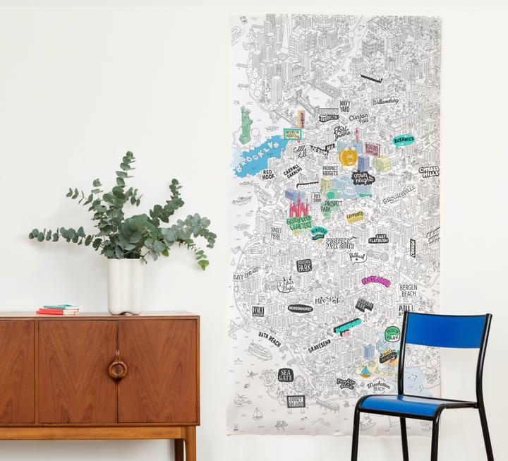 Actual product image OMY Coloring XXL Brooklyn