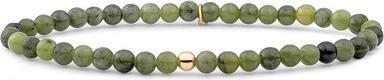 Sparkling Jewels Sparkling Green Jade Beaded Bracelet