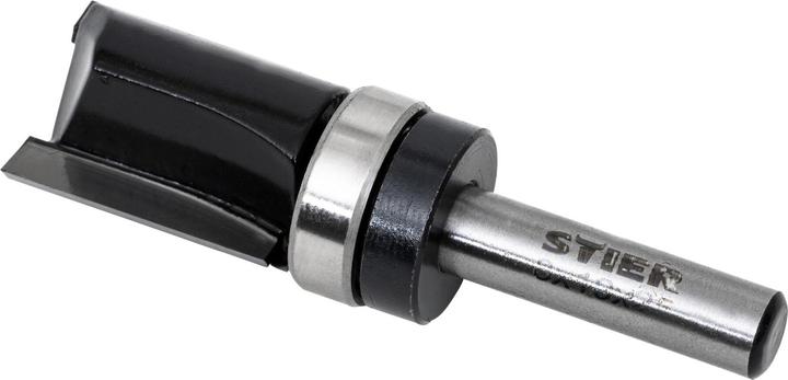 Stier Bündigfräser D 19 mm NL 25 mm S8 mm mit Anlaufkugellager